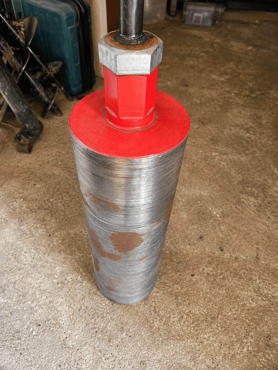 Diamantový jadrový vrták s priemerom 120 mm
